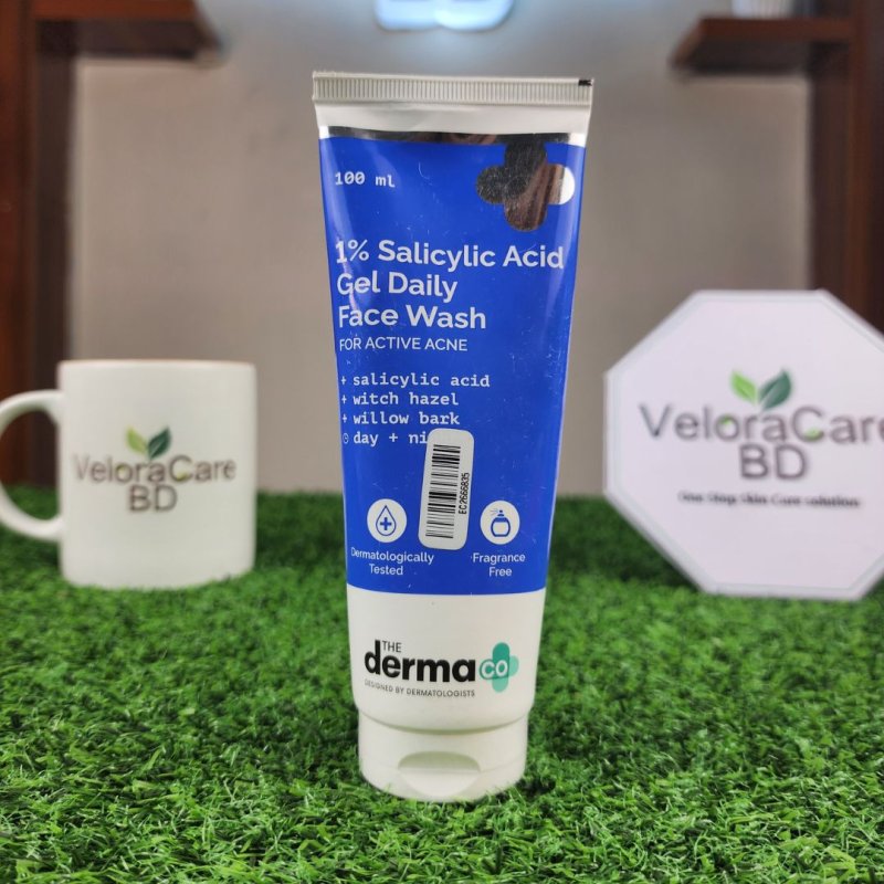 The Derma Co 1% Salicylic Acid Gel Daily Face Wash 100ml