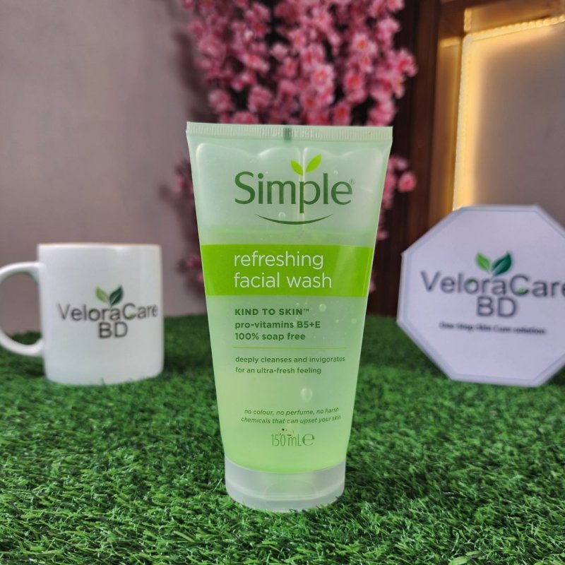Simple Kind To Skin Refreshing Facial Wash 150ml