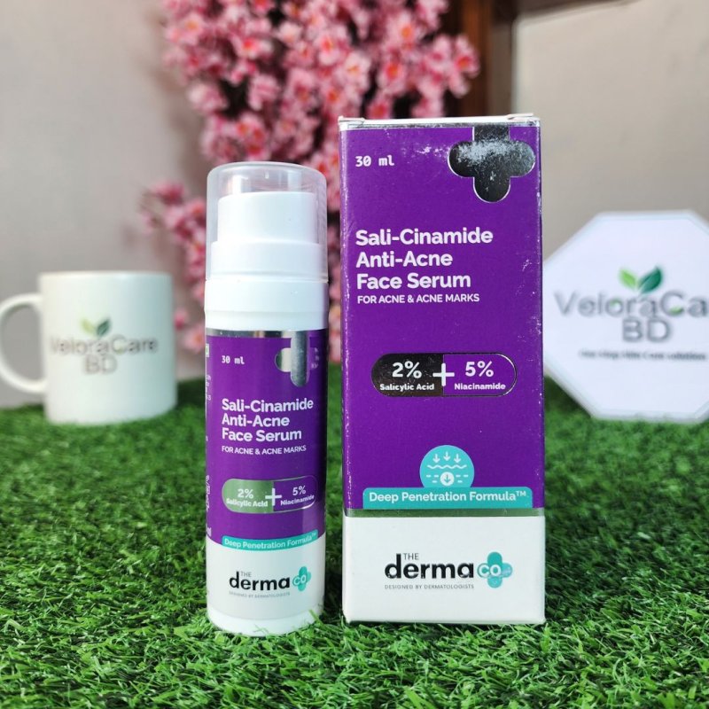 The Derma Co Sali-Cinamide Anti-Acne Face Serum 30ml