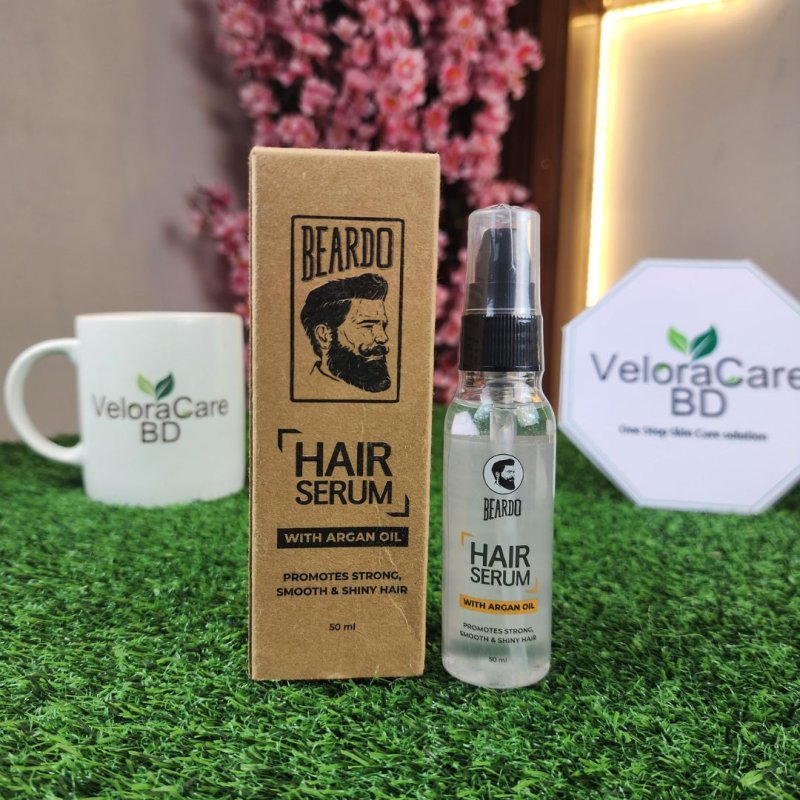 Beardo Hair Serum With Argan Oil – Smooth & Shiny Hair Care – 50ml