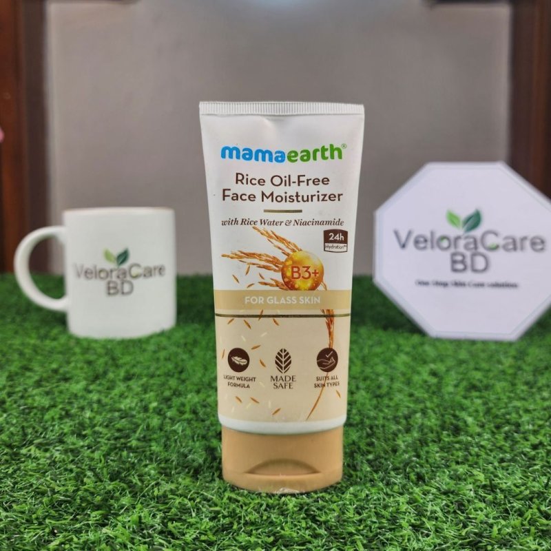 Mamaearth Rice Oil-Free Face Moisturizer 80ml