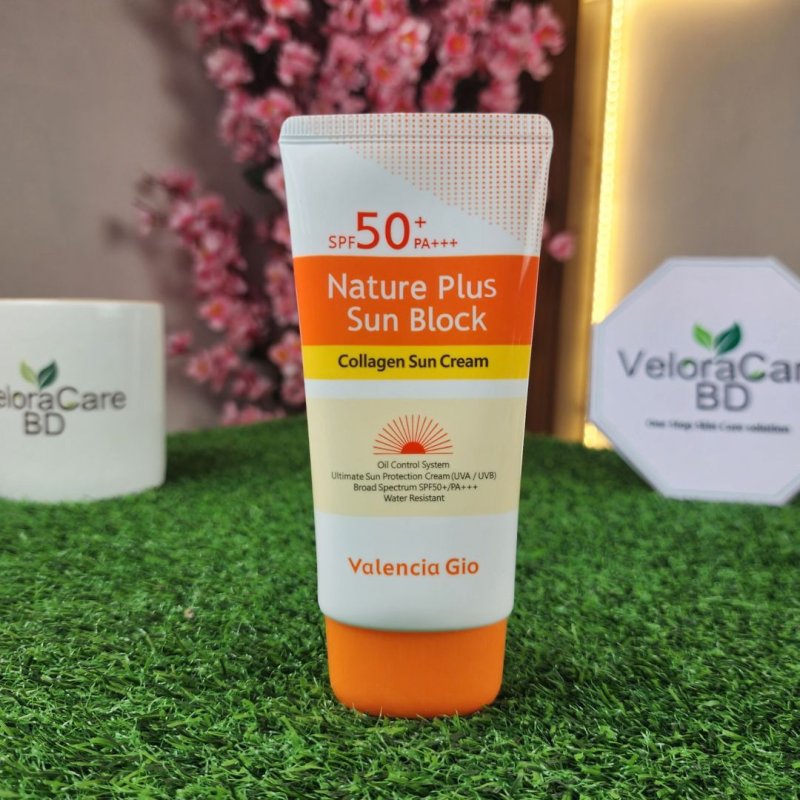 Valencia Gio Nature Plus Sun Block SPF 50+ PA+++