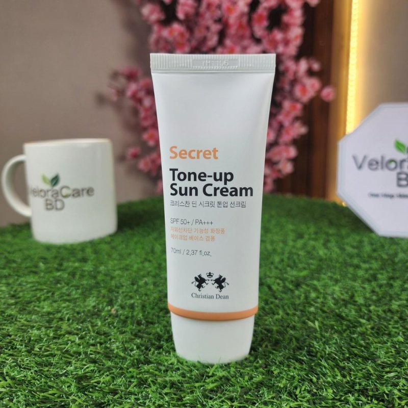 Christian Dean Secret Tone-Up Sun Cream SPF 50+ PA+++ 70ml